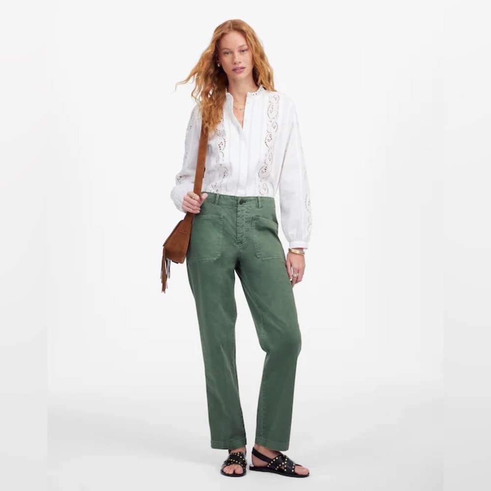 NWT The Utility Pant in Garment-Dyed Twill Madewelll